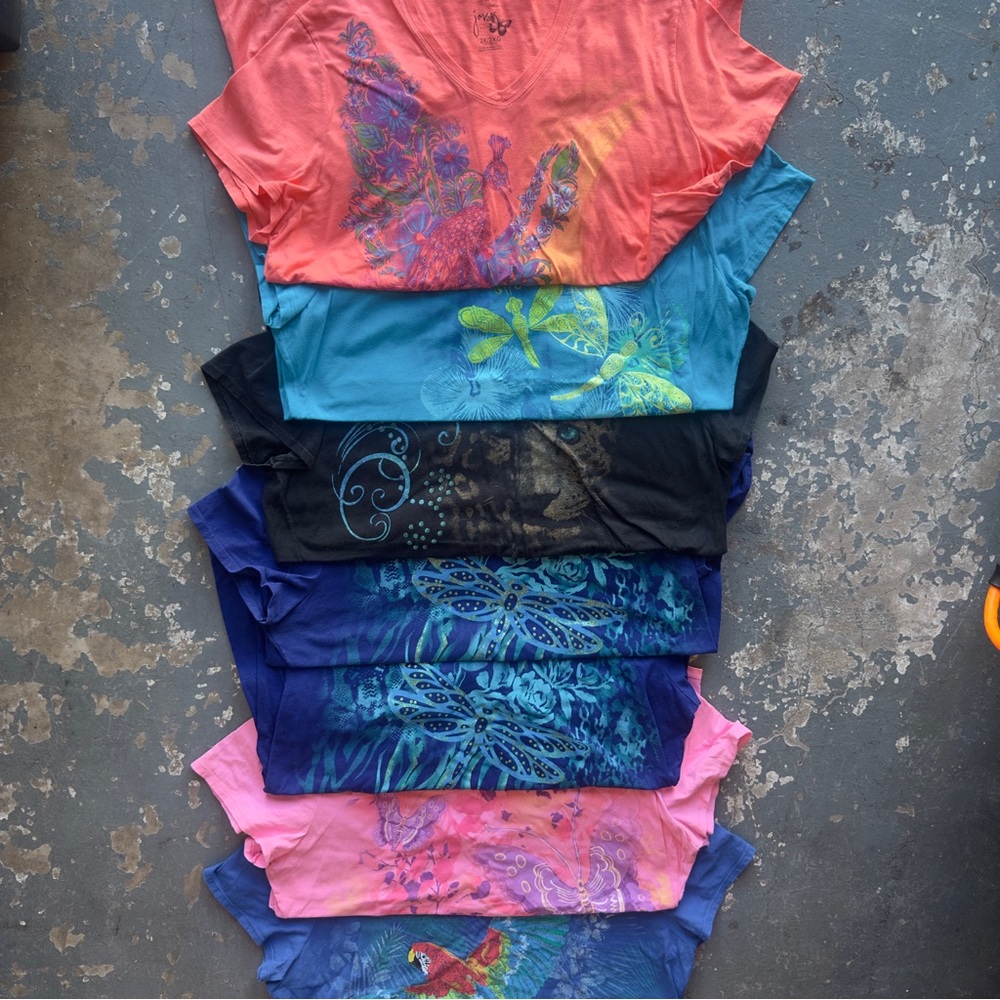 JMS women’s tee bundle x7!